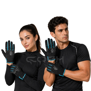 Guantes Deportivos de Ciclismo de Alto Rendimiento, Transpirables, Antideslizantes, con Agarre de Silicona, Absorción de Impactos, Ligeros - Product Image 4