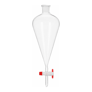 กรวยแยกสารแก้วโบโรซิลิเกต SciLab ขนาด 2, 3 และ 5 ลิตร พร้อมจุก PTFE สำหรับใช้ในห้องปฏิบัติการและอุตสาหกรรม - Product Image 2