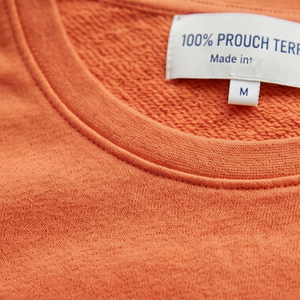 T-shirt en molleton français à col rond et manches courtes pour femme, 100% coton, coupe classique, vêtements décontractés printemps-été, t-shirts en molleton français - Product Image 4