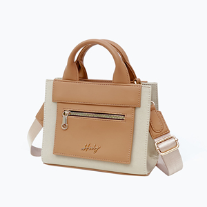 โฮดี้ ซิลลีกระเป๋าหนังไมโครไฟเบอร์แฟชั่นทนทานแบบพกพาพร้อมซิปความจุขนาดกลางหูหิ้วนุ่มสำหรับการเดินทางแต่งหน้าดีไซน์ทันสมัย - Product Image 6