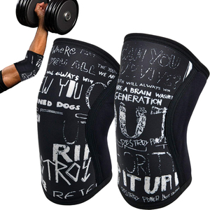 Manchons de compression réglables pour coudes, hommes et femmes, soutien pour la gym et l'entraînement, fournisseur OEM - Product Image 2