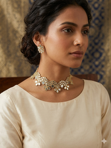Luxury Fancy Traditional Embroidery Cording Indian Shisha Mirror Zari Work Handmade Sexy 100% Polyester Organza Decorative <b>Lace</b> - Product Image 4