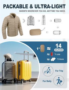 เสื้อแจ็คเก็ตแฟชั่นทรงบับเบิ้ล คอสูง สำหรับฤดูหนาว - Product Image 6