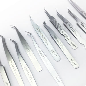 Pinzas de pestañas Colección de pinzas HQ profesional para extensión de pestañas - Product Image 5