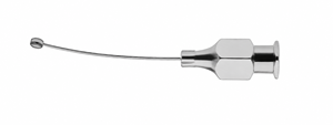 Curette ophtalmique chirurgicale réutilisable en acier inoxydable NAZIR HABIB Kraff pour capsule postérieure, instrument microscopique ophtalmique CE - Product Image 1