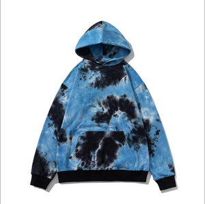 Premium Winter Streetwear <b>Yarn</b> Dye Hoodie | Custom Heavyweight Fleece Black Pullover with Pocket Breathable Custom Logo - Product Image 1