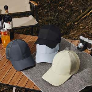 Casquette d'été imperméable à séchage rapide avec protection solaire et visière en maille pour la pêche - Product Image 2