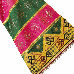 Vestido Afgano Kuchi de Chifón para Mujer, Bordado, Largo hasta el Suelo, Costura Tradicional, Lavable, Hecho a Mano, Vestidos Culturales Afganos - Product Image 6