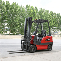 Schnelle Lieferung 1,5 Tonnen Kleiner Elektro-Gabelstapler Hubhöhe 3m-6m Lithium-Batterie AC-Motor Palettenhubwagen Stapler Gabelstapler Robust