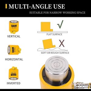 Vérin hydraulique portable multi-sections pour levage - Product Image 4