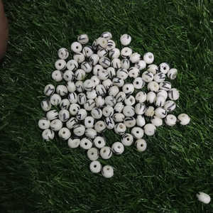Perles en os de buffle blanc sculptées à la main, perles en os naturel de qualité supérieure pour la création de bijoux à prix avantageux - Product Image 4