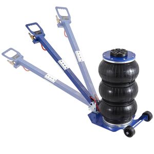 Martinetto Pneumatico a Tre Sacche da 3 Tonnellate/6600 Libbre, Sollevamento Rapido 3-5s, Altezza 17.7 Pollici, Sei Tubi in Acciaio - Product Image 2