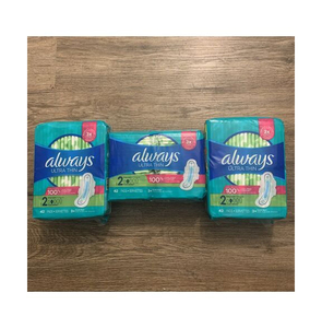 High-quality for <b>Organic</b> Cotton Winged Breathable Sanitary Napkins Super Absorbency Leak Guard 100% Pure for Women Bulk - Product Image 4