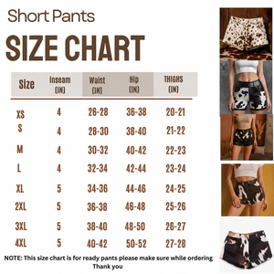 CUSTOM High Waist Cow Print Woven Breathable Bohemian Loose Fit Shorts with Lace-Up Front <b>Fur</b> Decoration Vintage Style Women's - Product Image 5