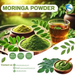 Precio al por Mayor de Hojas de Moringa Secas Vietnamitas y Polvo de Hoja de Moringa Natural, Textura Fina, Empaquetado en Bolsa con Cierre - Product Image 2