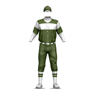 Uniforme de Béisbol de Manga Corta Transpirable y Antibacterial de Alta Calidad con Nombre de Equipo Personalizado para Ropa Deportiva, Nueva Llegada - Product Image 2