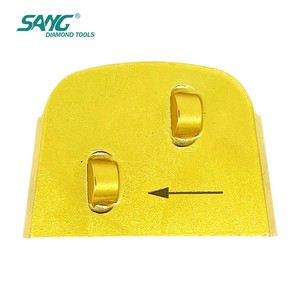 Bloc de ponçage de sol PCD personnalisable SANG à haute efficacité pour l'élimination de la colle époxy sur béton - Product Image 3