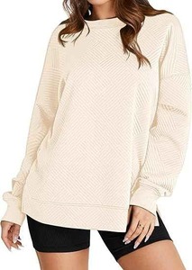Sudadera de Camuflaje Personalizada de Fábrica para Mujer, Sudadera Holgada de Cuello Redondo y Manga Larga, Venta al Por Mayor - Product Image 5