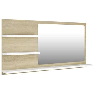 Specchio da bagno in legno "x 4.1" x 17.7 "scaffali per bagno 35.4 - Product Image 2