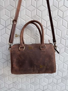 Nouveauté 2026 : Sac à bandoulière Speedy en cuir repoussé à la main avec fermeture éclair, en peau à poils, style classique, pour femme, usage quotidien - Product Image 5