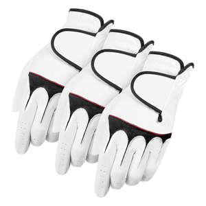 Guantes de golf de alta calidad con dedos completos para hombres y mujeres, de cuero sintético Cabretta premium, transpirables para deportes. - Product Image 6