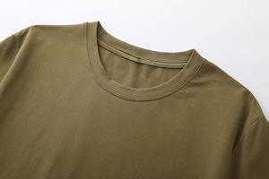 เสื้อยืดแขนยาวผู้ชาย ผ้าขนสัตว์ถัก 100% คอกลม มีกระเป๋า ระบายอากาศได้ดี ทรงปกติ สวมใส่สบายๆ สำหรับฤดูร้อน - Product Image 2