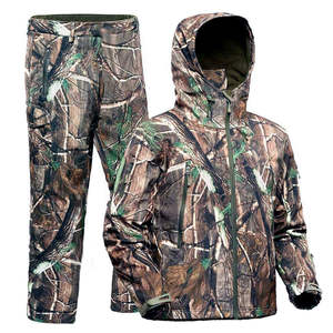 Uniforme Táctico de Caza para Hombre, Diseño Personalizado con Estampado de Camuflaje, Dos Piezas, Soft Shell, Invierno, Superventas - Product Image 5