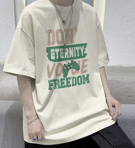 Camiseta Personalizada para Hombre con Logotipo Frontal, Manga Corta, Corte Regular, Mezcla de Poliéster/Algodón, Impresión Serigráfica, Secado Rápido y Transpirable - Product Image 1