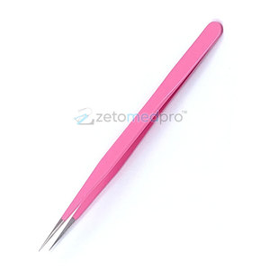 Pinzas para Pestañas de Acero Inoxidable con Punta Puntiaguda, Herramienta de Belleza de Precisión - Product Image 2