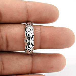 Anillo de Plata de Ley 925 Creativo y de Diseño para Hombre y Mujer, Certificado IGI, Joyería Bohemia Disponible a un Precio Razonable - Product Image 2