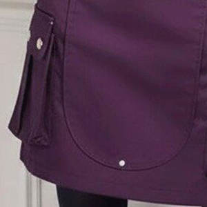 กระโปรงสไตล์สก็อตแบบดั้งเดิมสำหรับผู้หญิง ทำมือ สีม่วง แบบใช้งานได้จริง คิลท์สตรี ขนาดสั่งทำได้ OEM ODM 2026 - Product Image 4