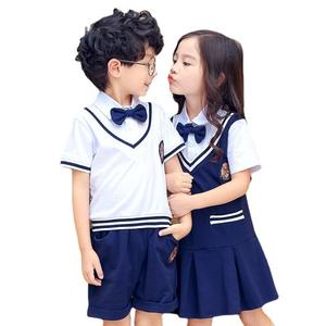 Fabricant professionnel d'uniformes scolaires britanniques d'été unisexes pour la maternelle et l'école primaire, conception personnalisée OEM ODM, vêtements scolaires - Product Image 3