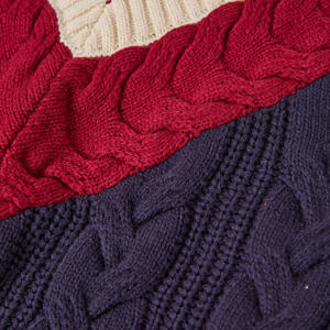 Pull de cricket respirant à manches longues et col en V pour homme, personnalisable avec logo frontal, tricoté à la main en laine/cachemire, vêtement de sport d'hiver - Product Image 4