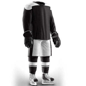 ออกแบบโลโก้ของคุณเอง ชุดยูนิฟอร์มฮอกกี้น้ำแข็งผ้าสแปนเด็กซ์/โพลีเอสเตอร์ ระบายอากาศได้ดี ไซส์ใหญ่สำหรับผู้ใหญ่ พิมพ์ลายตามสั่ง ป้องกันรังสียูวี UPF 50 - Product Image 6