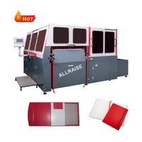Machine automatique de fabrication de couvertures de classeurs de bureau, machine de fabrication de couvertures de livres rigides à coins arrondis