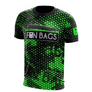 เสื้อโปโลคอร์นโฮลแบบซับลิเมชั่นสั่งทำ เสื้อคอร์นโฮลสำหรับทีม ออกแบบโลโก้ทีม เสื้อโปโลคอร์นโฮล - Product Image 5