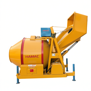 Hamac JZR500DH 500L Mezcladora de Concreto Portátil Mini con Motor Diésel, Mezcladora de Tambor Móvil para Uso Doméstico - Product Image 2