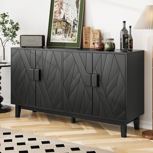 Credenza in Stile Medievale Moderno, Mobile Buffet Multifunzionale Decorativo con Caratteristiche Adatte per lo Stoccaggio - Product Image 1