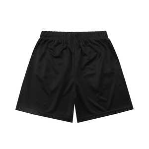 Pantalones Cortos Deportivos Casuales para Hombre con Estampado de Llamas, de Secado Rápido, con Cordón Ajustable, en Malla Transpirable, Opciones de Color Azul y Negro - Product Image 3