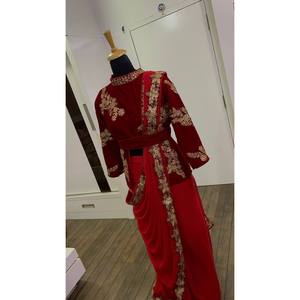 ชุดเดรสอาชีพชุดปาร์ตี้ส่าหรีพร้อมลำดับงาน dori zari - Product Image 2