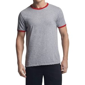 Camiseta Personalizada de Hilo Teñido Fino con Rayas Azules, Manga Larga, Elástica, de Algodón y Spandex, Estilo Casual para Skate, Cuello Redondo - Product Image 4