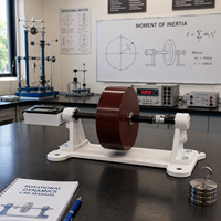 Appareil d'inertie à volant d'inertie |   Équipement de laboratoire de physique du mouvement rotatif |   Instrument éducatif pour l'expérimentation sur l'inertie