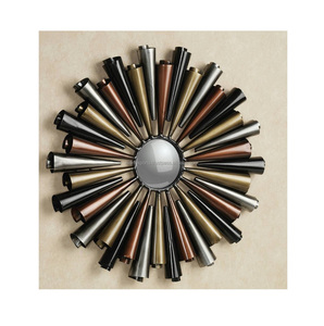 Espejo de Pared Metálico Enmarcado, Moderno, Elegante, Lujoso, Duradero, de Gran Tamaño, Hecho a Mano, Grosor Personalizable, Decorativo, Exportaciones Mart - Product Image 2