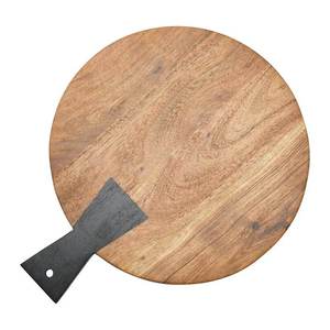 Tabla de Cortar Multiusos de Bambú |   Tabla de Cortar Resistente con Canal para Jugos, Apta para Lavavajillas, 1.5 cm de Grosor, para Uso Doméstico y en Restaurantes - Product Image 5