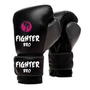 Guantes de Boxeo Profesionales de Piel Sintética para Entrenamiento de MMA y Muay Thai, con Logotipo Personalizado, Equipo Profesional - Product Image 3