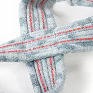 Sangles de levage en néoprène et cuir élastiques motif camouflage blanc pour soulevés de terre, haltérophilie, force de préhension, réglables, haute élasticité, pour la gym - Product Image 4