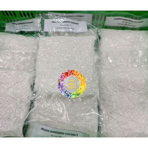 เนื้อมะพร้าวอ่อนเบนเต้คุณภาพสูง หั่นเป็นชิ้น แช่แข็ง IQF สดใหม่ 100% เก็บที่อุณหภูมิ -18 องศาเซลเซียส สำหรับไส้ขนม สมูทตี้/ไอศกรีม-99 - Product Image 4