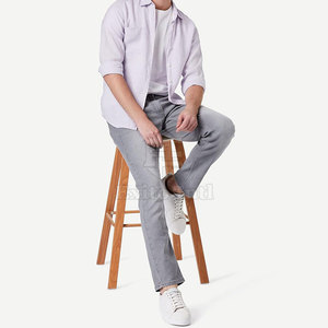 Pantalones Vaqueros para Hombre, Estilo Moderno, para Uso en Exteriores, Lavados, de la Mejor Calidad, Color Personalizado, a Precio Económico - Product Image 6