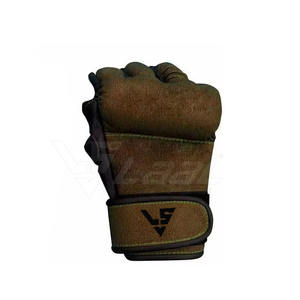 Gants de combat MMA en cuir PU durables à paume ouverte pour entraînement en salle et compétition professionnelle – Vente en gros - Product Image 4