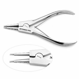 Ring Opening <b>Pliers</b> Stainless Steel Precision Jewelry Making <b>Tool</b> for Opening and Closing Jump Rings - Product Image 5